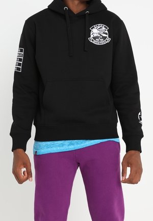 Mikina s kapucí - black