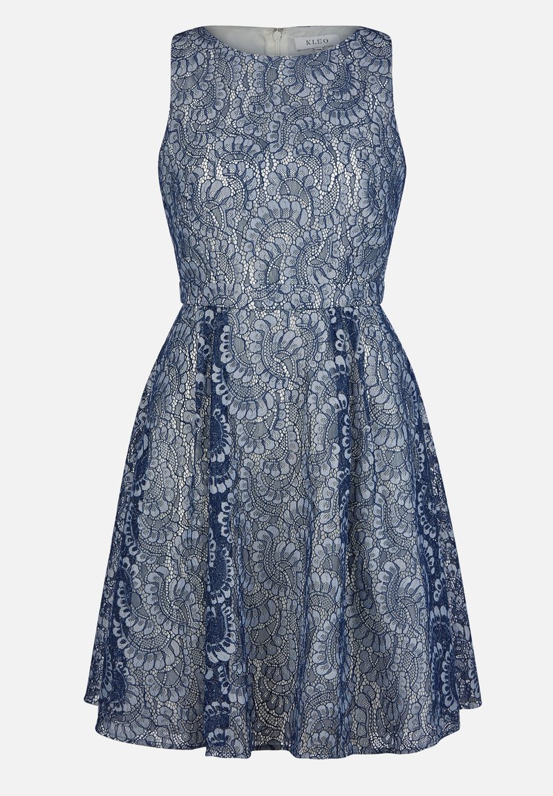 KLEO Cocktailjurk blauw KLEO Cocktailjurk blauw