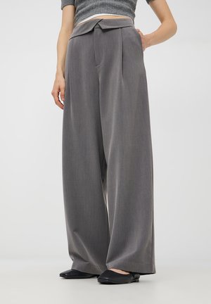 Terranova Pantaloni - grigio medio melange