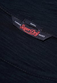 Superdry & Co Jednoduché tričko - mottled dark blue
