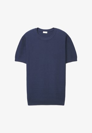 Calliope, T-SHIRT TINTA UNITA - Basic T-shirt - blu polvere