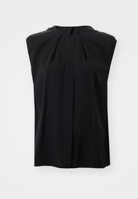 BIELLI - Button-down blouse - black
