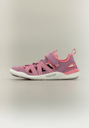 KIDS SALTFJORD BAREFOOT - Sandále na chodenie - peony rose/orchid