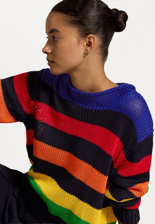 STRIPED COTTON ROLLNECK SWEATER - Jumper4