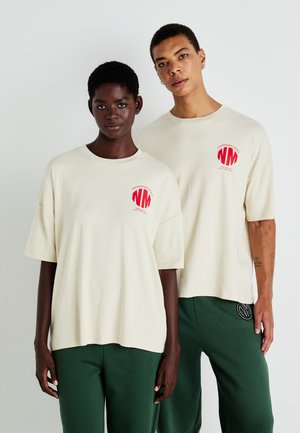 NMMOCCA UNISEX - T-shirt imprimé - birch
