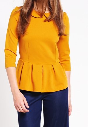 Langarmshirt - mustard yellow