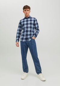 Jack & Jones JJEGINGHAM SHIRT - Camisa - flint stone