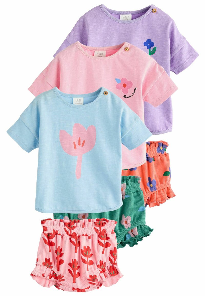 Next 6 PIECE SET - REGULAR FIT - Tricou cu imprimeu - multi bright character
