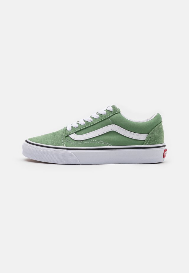 OLD SKOOL UNISEX - Sneakers laag - shale green/true white