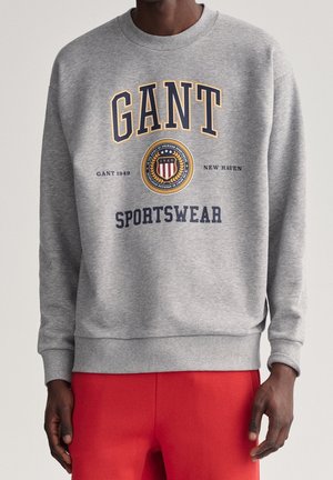 Sweatshirt - mottled grey
