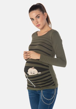 BABY FLUCHT - Langarmshirt - khaki