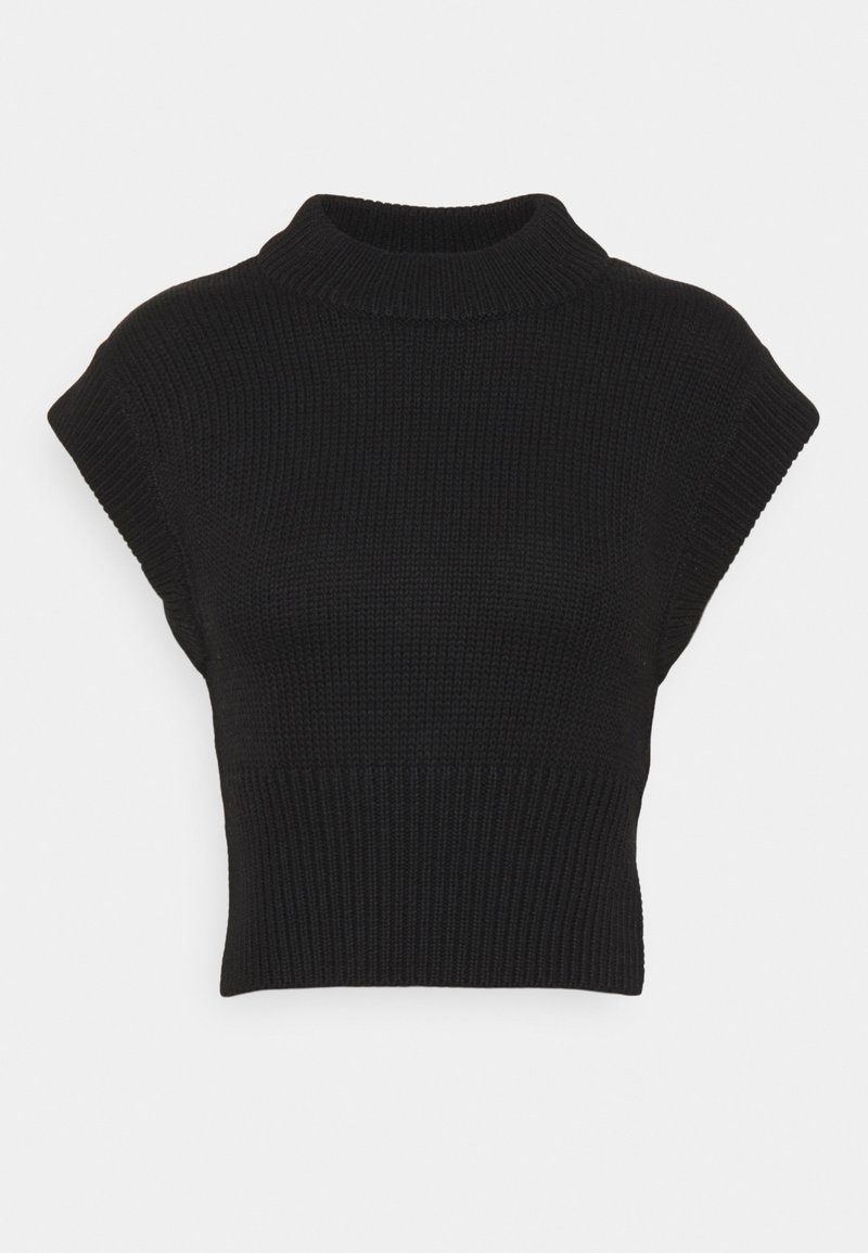 Gina Tricot Petite T-paita - black