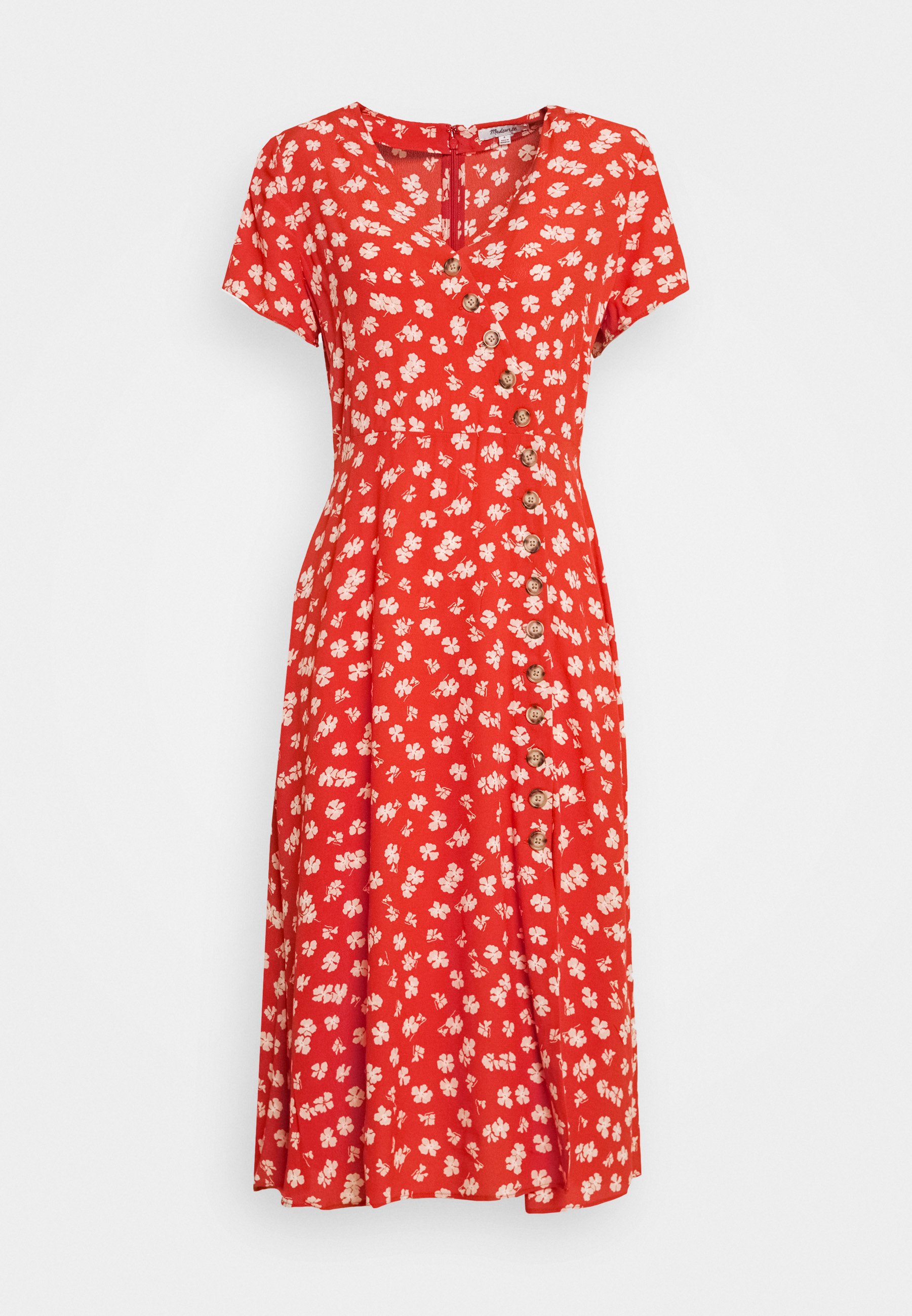 red madewell dress