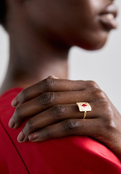 MYSTERYJOY BAGUE PINKIE HONNEUR - Ring - jaune