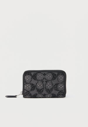CRYSTAL SIGNATURE ESSENTIAL SMALL CARD CASE - Portefeuille - black