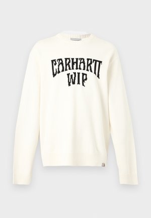Carhartt WIP, DECK - Striktrøje - wax/black