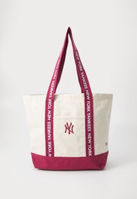 New Era - STRAP TOTE UNISEX - Tote bag - offwhite/dark red Thumbnail Image 1