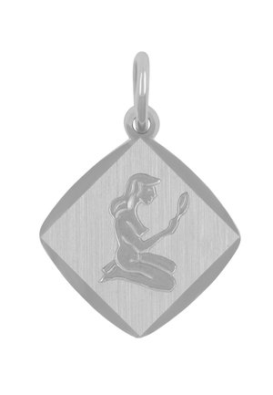 STERNZEICHEN JUNGFRAU - Ciondolo - weissgold