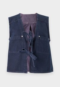 TWO POCKET - Colete - dark blue denim
