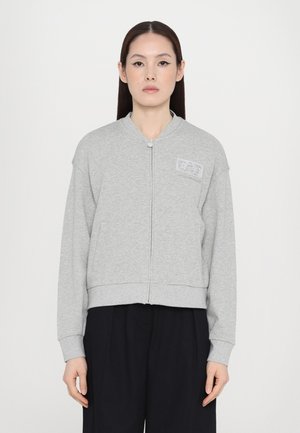 Sweat zippé - light grey melange