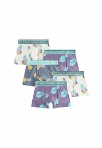 Ikke valgt, purple green space print