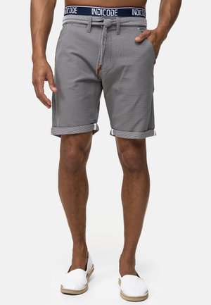 INDICODE JEANS Shorts - dark grey