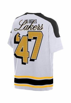 New Era, NBA JERSEY   MATCH LOS ANGELES LAKERS - T-Shirt print - white