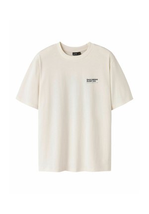 LMTD T-SHIRT LOOSE FIT - T-Shirt print - white alyssum