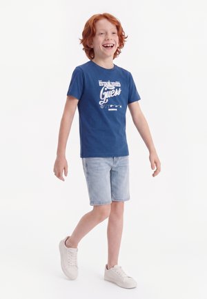 Guess, LOGO - Camiseta estampada - blue