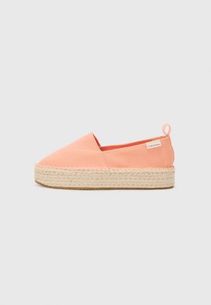 PLATFORM - Espadrilles - powder orange