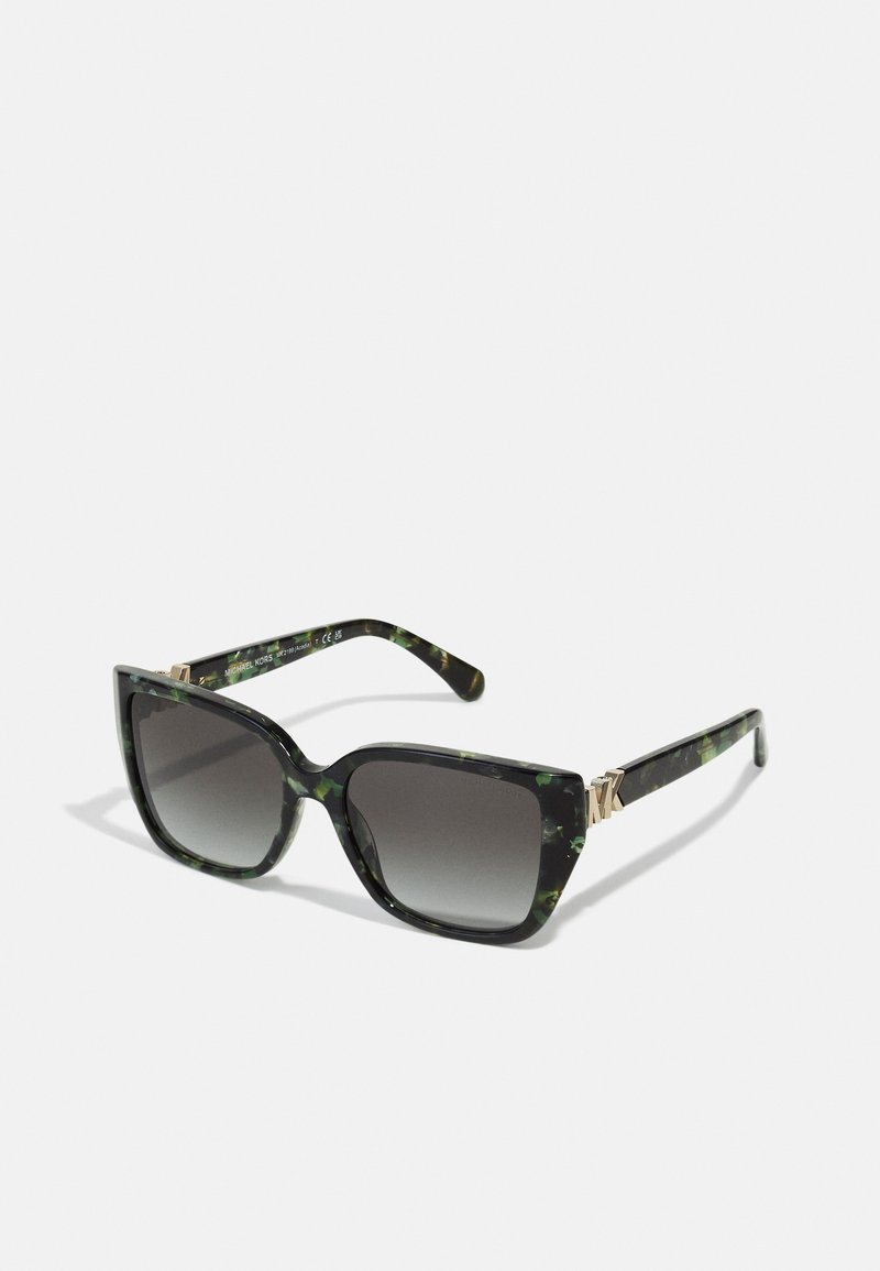 Michael Kors ACADIA - Saulesbrilles - amazon green tortoise