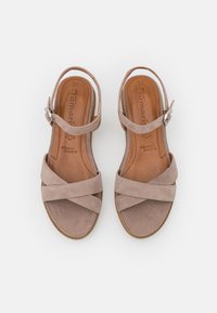 Tamaris Platform sandals - taupe