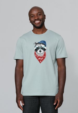 WASCHBÄR - T-Shirt print - aloe