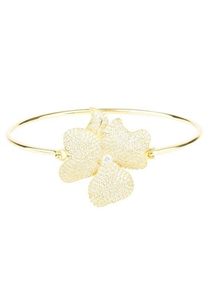 FLOWER LARGE STATEMENT CUFF  - Bracelet - gold-coloured