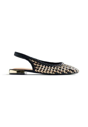 FLATS WENDELL - Bailarinas con tira trasera - black