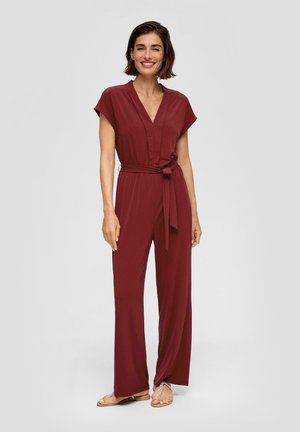 Jumpsuit - bordeaux