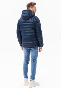 Ombre WITH HOOD - Zimní bunda - blue navy