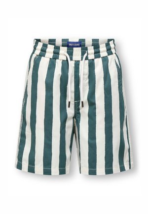 ONLY & SONS junior, JOGGER SHORTS OSJFADE LOOSE FIT SHORTS - Pantalon de survêtement - silver pine