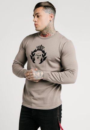 PRESTIGE - Stickad tröja - grey