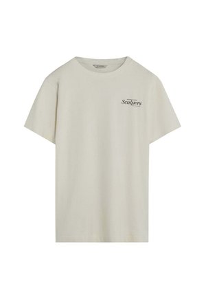 BOTANICAL TEE - Camiseta estampada - off white