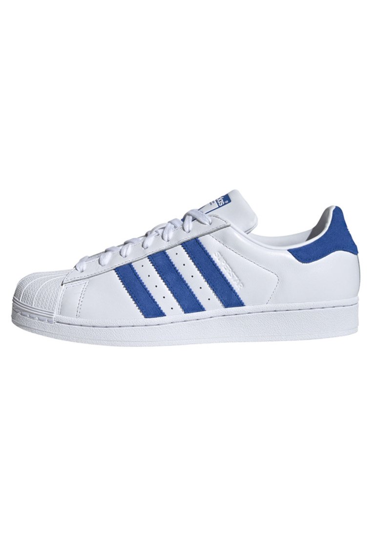 adidas Originals SUPERSTAR SUEDE STRIPES SHOES - Trainers - white -  Zalando.co.uk