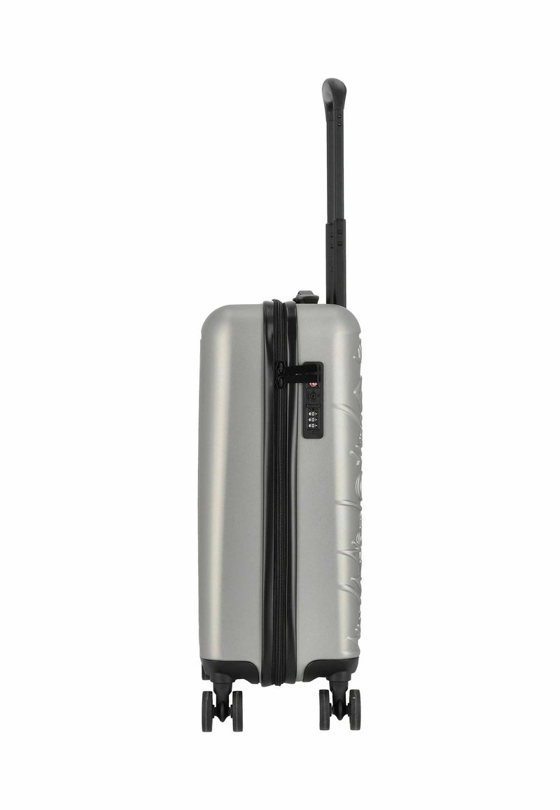 bugatti VALENCIA 4 KABINENT S 56 CM - Trolley - silver/zilverkleurig bugatti VALENCIA 4 KABINENT S 56 CM - Trolley - silver/zilverkleurig