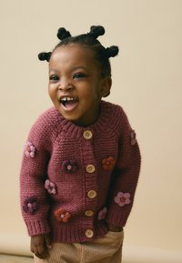 Next REGULAR FIT - Kardigan - burgundy red