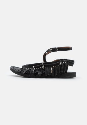 A.S.98 T-bar sandals - nero