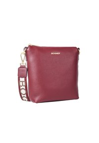 Bogner ANDERMATT FLAVIA SHOULDER - Taška s příčným popruhem - darkred