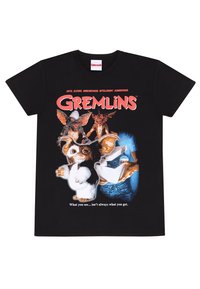 Henry Tiger GREMLINS HOMEAGE STYLE - T-shirt print - black