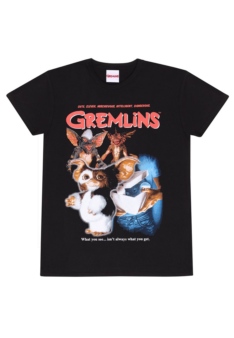 Henry Tiger GREMLINS HOMEAGE STYLE - T-shirt print - black