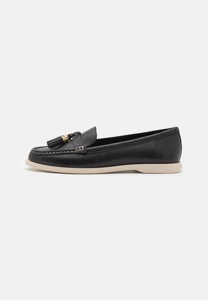 michael kors black slip ons