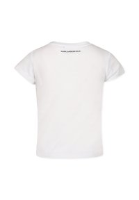 KARL LAGERFELD KIDS T-shirt imprimé - blanc