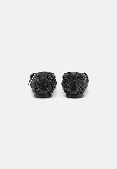 DEAR FRANCES WEAVE STRAP - Baleríny s páskem - black